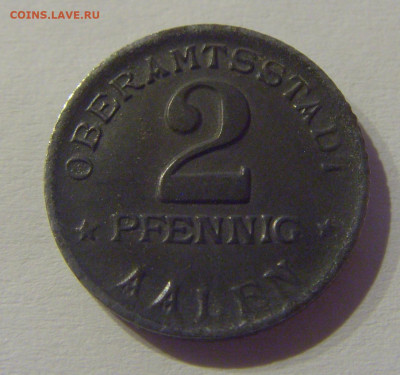 Нотгельд 2 пф 1920 Ален №1 23.03.21 22:00 М - CIMG3690.JPG