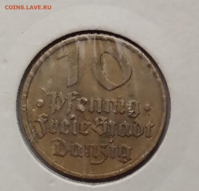 Данциг 10 пфеннигов, 1932г. до 22.03.21г. 22:00 - 20210317_174408
