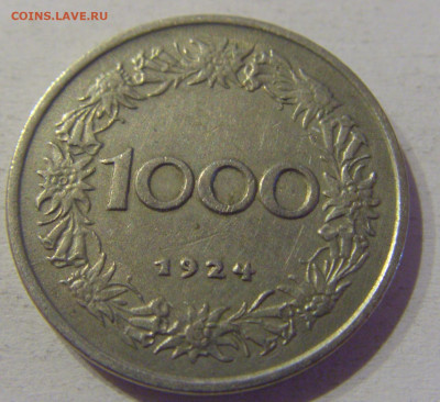 1000 крон 1924 Австрия №2 24.03.21 22:00 М - CIMG4434.JPG