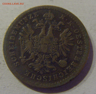 1 крейцер 1860 Е Австрия №1 24.03.21 22:00 М - CIMG4468.JPG