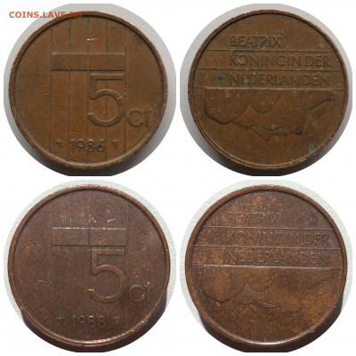 ФИКС 5 центов 1965-1998 гг. НИДЕРЛАНДЫ до 20.03.21 в 22:00 - CollageMaker_20210318_102737148