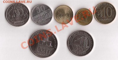 Набор монет Парагвай 7 шт, до 18.10.11 в 22.00 - Scan 39