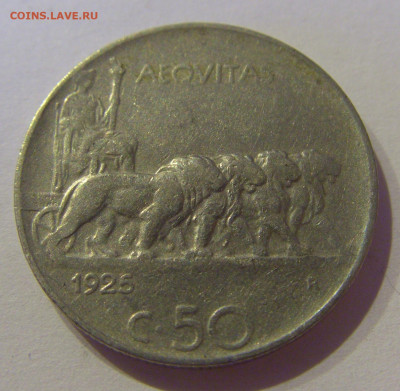 50 чентезимо 1925 Италия №1 24.03.21 22:00 М - CIMG4758.JPG