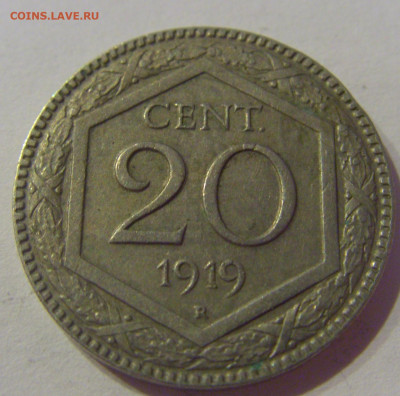 20 чентезимо 1919 Италия №2 24.03.21 22:00 М - CIMG4793.JPG