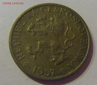 1 крона 1957 Чехословакия №1 24.03.21 22:00 М - CIMG4832.JPG