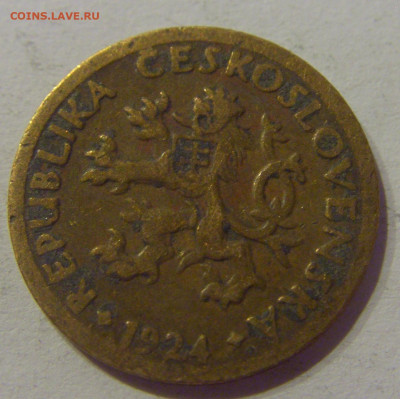 10 геллеров 1924 Чехословакия №1 24.03.21 22:00 М - CIMG4856.JPG