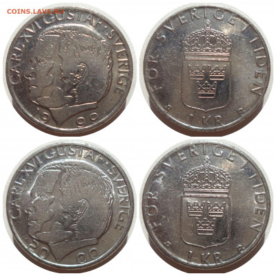 ФИКС 1 крона 1966-2008 гг. ШВЕЦИЯ до 20.03.21 в 22:00 МСК - CollageMaker_20210319_022002256