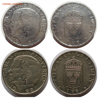 ФИКС 1 крона 1966-2008 гг. ШВЕЦИЯ до 20.03.21 в 22:00 МСК - CollageMaker_20210319_021942738