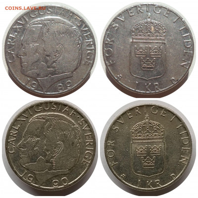 ФИКС 1 крона 1966-2008 гг. ШВЕЦИЯ до 20.03.21 в 22:00 МСК - CollageMaker_20210319_021911826