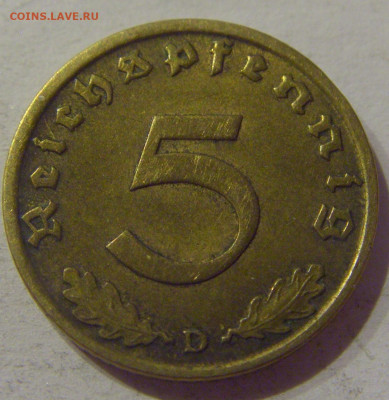 5 пфеннигов 1938 D Германия №1 25.03.21 22:00 М - CIMG5134.JPG