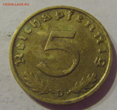 5 пфеннигов 1938 D Германия №2 25.03.21 22:00 М - CIMG5138.JPG