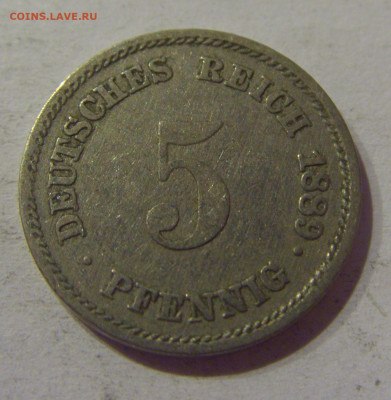 5 пфеннигов 1889 Е Германия №1 25.03.21 22:00 М - CIMG5154.JPG