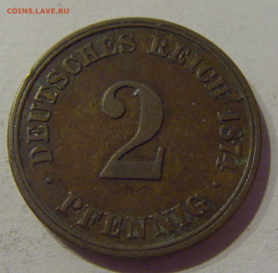 2 пфеннига 1874 А Германия №1 25.03.21 22:00 М - CIMG5158.JPG