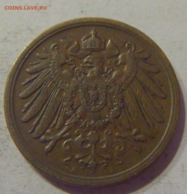 2 пфеннига 1906 А Германия №1 25.03.21 22:00 М - CIMG5164.JPG
