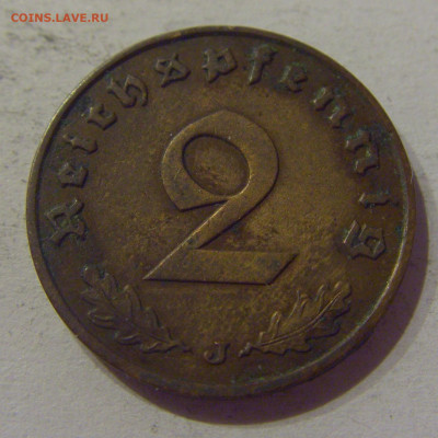 2 пфеннига 1937 J Германия №1 25.03.21 22:00 М - CIMG5174.JPG