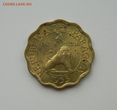 Парагвай 10 сентимо 1953 г. до  25.03.21 - DSCN7530.JPG