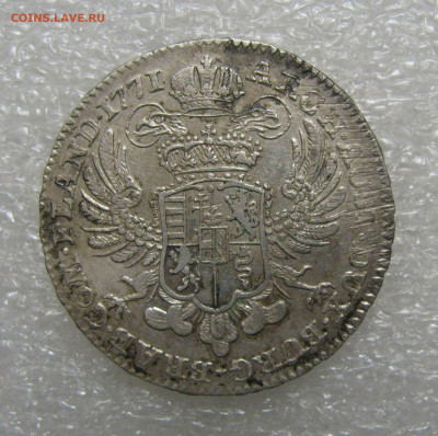Австрийские Нидерланды. Мария Терезия. 1 ТАЛЕР 1771 г. - МарТер71 (3).JPG