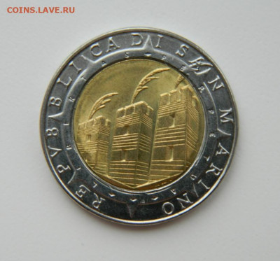 Сан-Марино 500 лир 1992 г. (Корабль) БИМ до 25.03.21 - DSCN7518.JPG