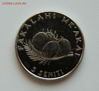 Тонга 5 сенити 2005 г.(Фауна) до 25.03.21 - DSCN7756.JPG