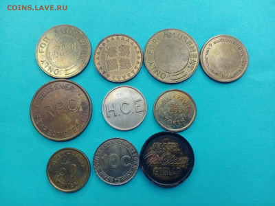 1. Набор жетонов 10 шт - 1-2