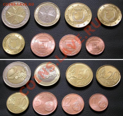 Продам евронаборы Мальты, 2008 год из ролика - Malta2008