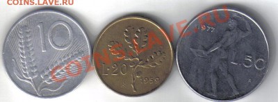 Монеты Италии до 15.10 21.00мск - Монеты Италии-1