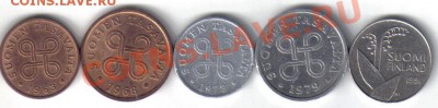 Монеты Финляндии до 15.10 21.00мск - Монеты Финляндии-2