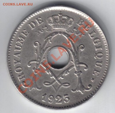 Бельгия 10 сентимов 1923 до 15.10 21.00мск - Бельгия 10 сентимов 1923-1