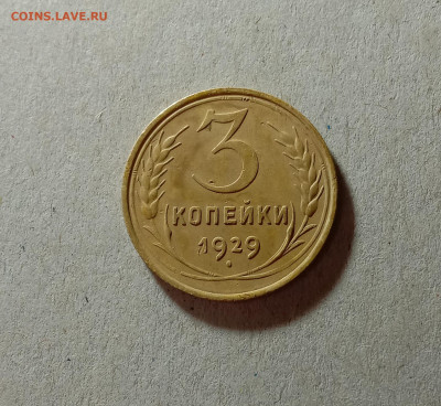 3 копейки 1929. До 23.03.21 в 22.00 МСК - аук1