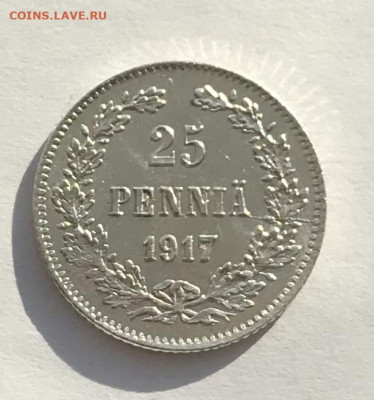 25 пенни 1917 г (корона) До 25.03.2021 22.00 по МСК - 9B70CDB6-DB5D-4969-9183-778FE3ED595E