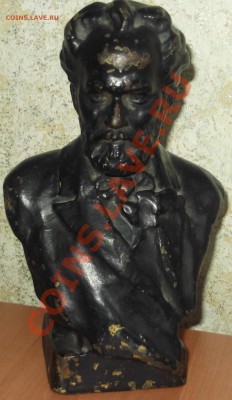 Статуэтка чугунная, бюст, г. Свердловск 1961 г, Ермаков - DSCF1461.JPG