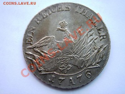 Ein Reichs thaler 17A76 - ei