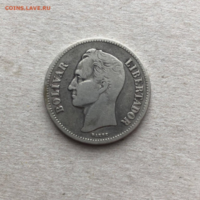 Венесуэла 2 боливара 1936, до 28.03. - 4OeUbtDUehc