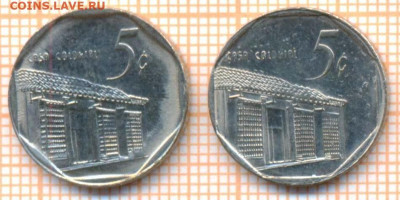 Куба 5 сентаво, 10 руб - Куба 5 сентаво  2928