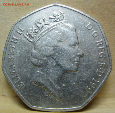 Англия 50 пенсов 1997г. - IMG_4359.JPG