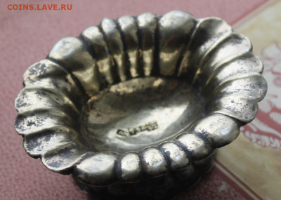 Старая серебряная солонка 84 проба. - IMG_6601.JPG