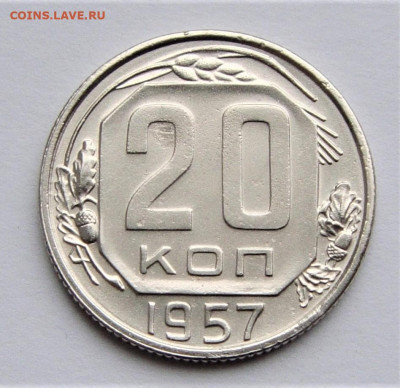 20 копеек 1957 Хорошая. До 27.03.21г в 22.00 МСК - DSC01743