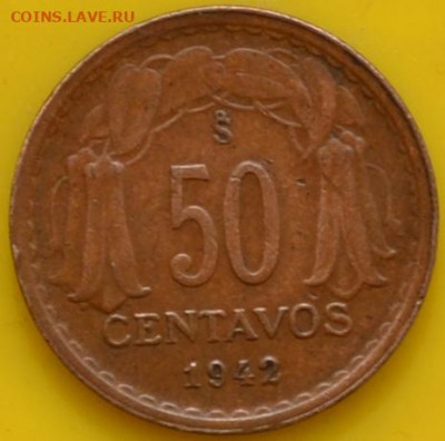 Чили 50 сентаво 1942. 27. 03. 2021 в 22 - 00 . - DSC_0873.JPG