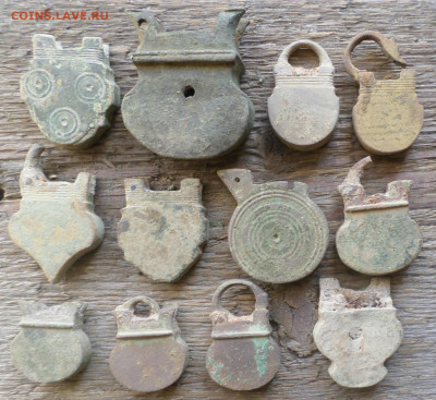 Старинные замки 12 штук. - ЗАМКИ12Р.JPG
