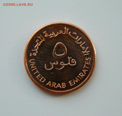 ОАЭ 5 филсов 2014 г. (Фауна). до 31.03.21 - DSCN7788.JPG