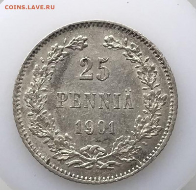25 пенни 1901г .До 30.03.2021 22.00 по МСК - 1DEEB42E-A2C7-4036-8C72-EFEE5D9AB9CC