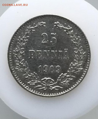 25 пенни 1909 г. До 30.03.2021 22.00 по МСК - 105D39F5-C7B3-4517-B4CC-C161F161F453