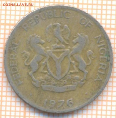 Нигерия 10 кобо 1976 г., до 01.04.2021 г. 22.00 по Москве - Нигерия 10 кобо 1976 2924