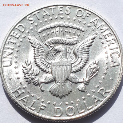 США.Half Dollar 1968.До 3.04.21г, 21-00 МСК - 1968,,,,