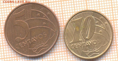 Бразилия 2 монеты , до 03.04.2021 г. 22.00 по Москве - Бразилия 2 монеты 2778