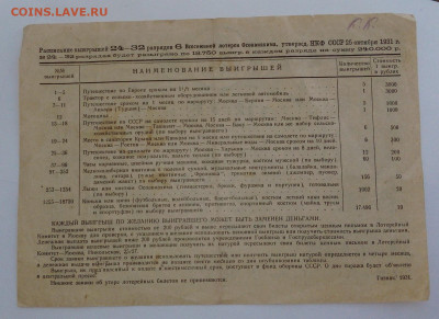 1р.лотерейный билет 1931г. - IMG_20210327_160155