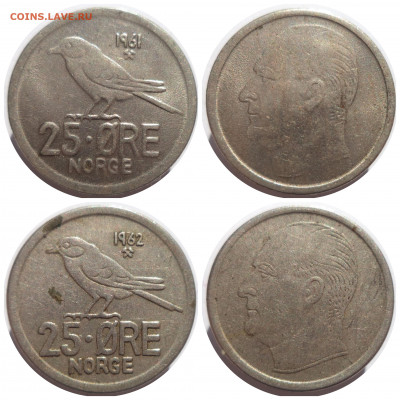 ФИКС 25 эре 1924-1975 гг. НОРВЕГИЯ до 31.03.21 в 22:00 МСК - CollageMaker_20210329_110933519