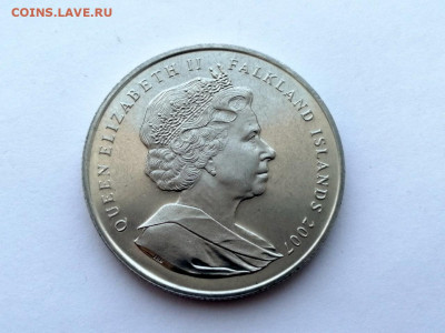 Фолклендские острова 1 крона,2007 Международный полярный год - 1
