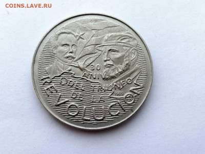 Куба 1 песо,1989 30 лет Революции-Фидель Кастро и Хосе Марти - 2