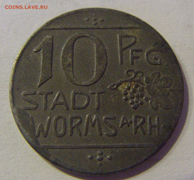 Нотгельд 10 пф 1918 Вормс №2в 03.04.2021 22:00 МСК - CIMG2814.JPG